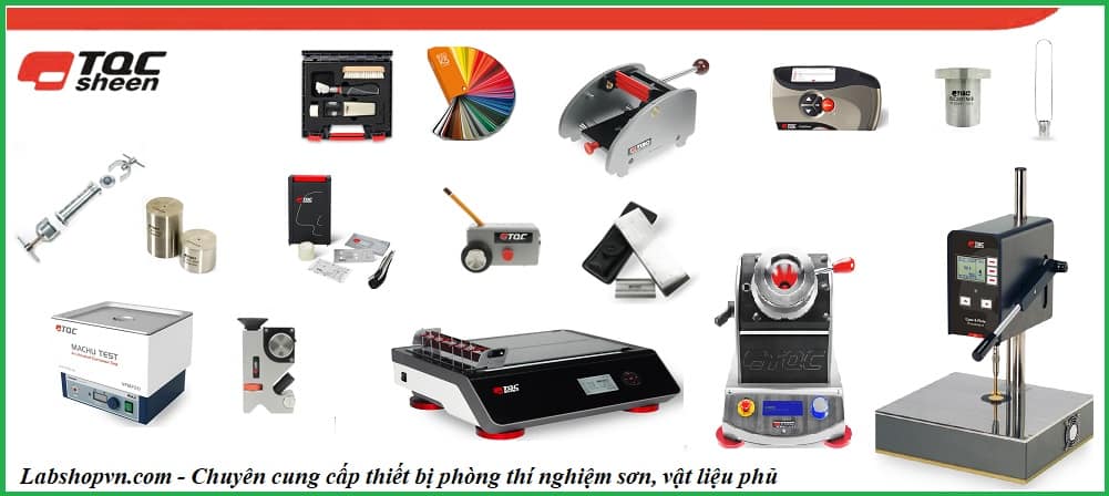 thiết bị kiểm tra chất lượng sơn, vật liệu phủ