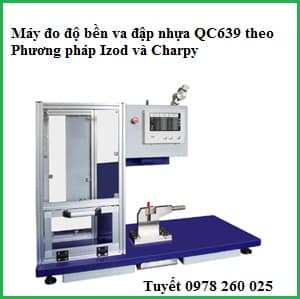 Máy đo độ bền va đập nhựa QC639 dạng Izod và Charpy