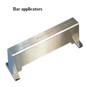 Bar appicators Bar appicators