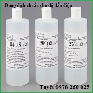 Dung dịch chuẩn cho máy đo độ dẫn điện trong dung dịch dạng cầm tay Eutech Dung dịch chuẩn cho máy đo độ dẫn điện trong dung dịch dạng cầm tay Eutech