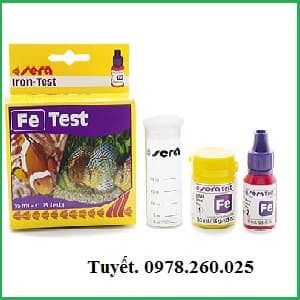 Test sắt - dụng cụ kiểm tra lượng phèn trong ao nuôi thủy sản