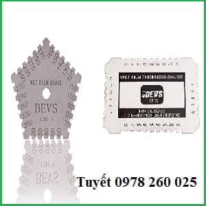 Thước đo độ dày màng sơn ướt kiểu răng lược