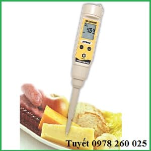 Bút đo pH cho thịt, cá, phô mai, trái cây - pH Spear