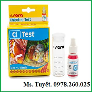 Test clo - sera - dụng cụ đo nồng độ clo trong nuôi trồng thủy sản