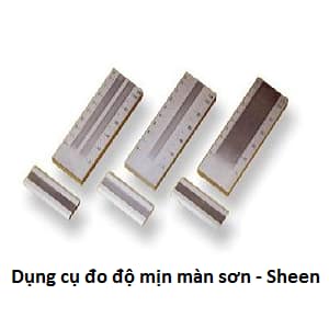Thước đo độ mịn màng sơn - Sheen