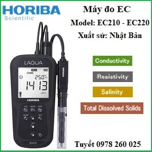 Máy đo độ dẫn điện EC210; EC 220 (COND; TDS; Resistivity và nhiệt độ)