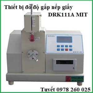 Thiết bị đo độ gấp nếp giấy Trung Quốc DRK111A MIT