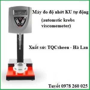 Máy đo độ nhớt KU tự động DV1300 cho sơn (Tqcsheen – Hà Lan)