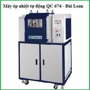 Máy ép nhiệt tự động QC-674 cho phòng thí nghiệm