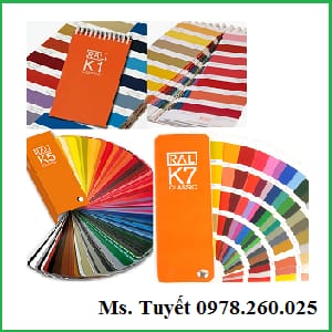 Quạt màu sơn Ral series Classic -Trung Quốc