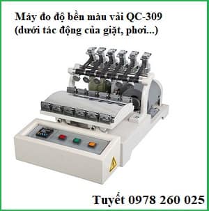 Máy đo độ phai màu vải QC319 