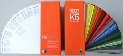 Quạt màu sơn Ral series Classic - Đức (Thẻ màu) - THIẾT BỊ – VẬT TƯ RT Quạt màu ral K5