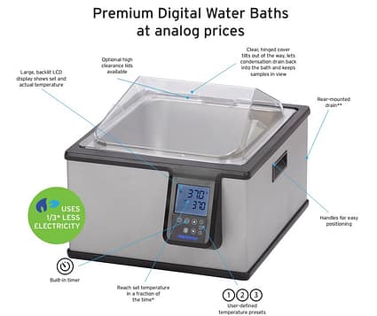 Bể điều nhiệt water bath Bể điều nhiệt water bath