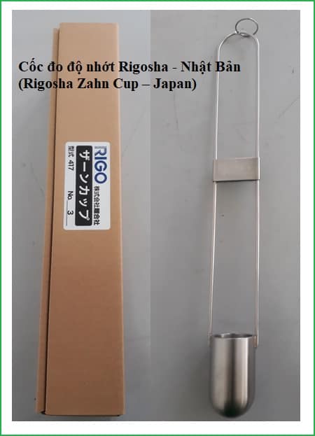 Cốc đo độ nhớt Rigosha - Nhật Bản Cốc đo độ nhớt Rigosha