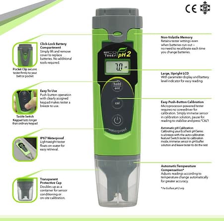 bút đo pH nước Singapore but do ph cho nuoi tom