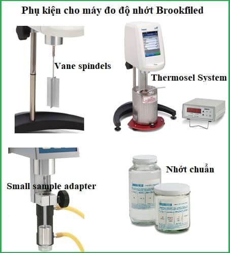 Phụ kiện máy đo độ nhớt brookfiled Phụ kiện máy đo độ nhớt brookfiled