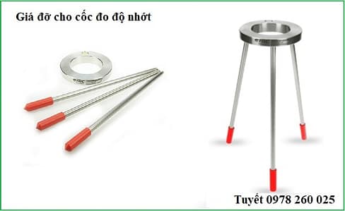 Bộ giá đỡ dành cho cốc đo độ nhớt Bộ giá đỡ dành cho cốc đo độ nhớt