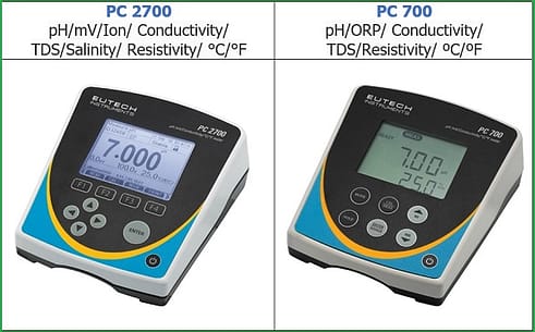 Thiết bị đo đa chỉ tiêu dạng để bàn PC 2700 và PC 700 Thiết bị đo đa chỉ tiêu dạng để bàn PC 2700 và PC 700