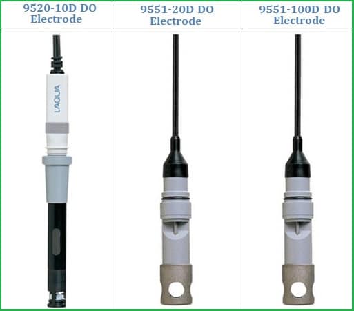 Các loại điện cực cho máy đo oxy cầm tay Horiba - Nhật Bản Các loại điện cực cho máy đo oxy cầm tay Horiba - Nhật Bản