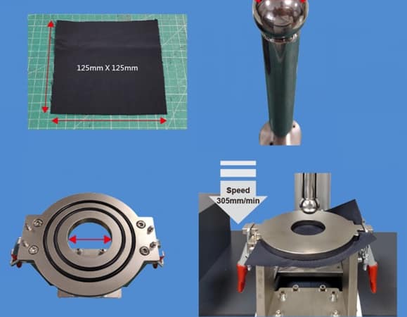 Kiểm tra độ xuyên thủng vải theo ASTM D3787 và ASTM D6797 - THIẾT BỊ – VẬT TƯ RT luc xuyen thung vai