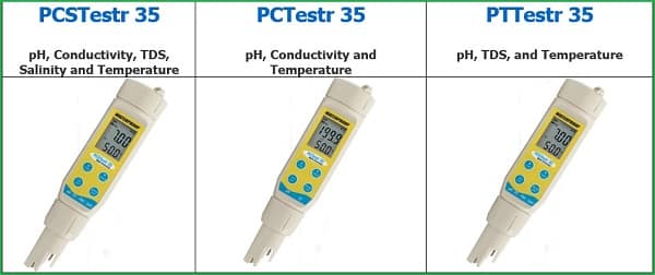 Thiết bị đo đa chỉ tiêu: dạng bút