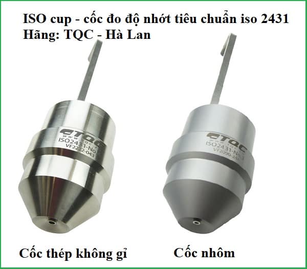 Các loại cốc đo độ nhớt theo tiêu chuẩn iso hãng tqcsheen Hà Lan Các loại cốc đo độ nhớt theo tiêu chuẩn iso hãng tqcsheen Hà Lan