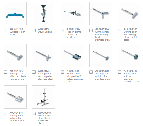 Phụ kiện cho máy khuấy đũa Velp - Ý Phụ kiện cho máy khuấy đũa Velp - Ý