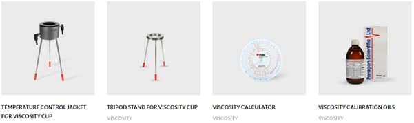 Phụ kiện cho dụng cụ đo độ nhớt TQC Phụ kiện cho dụng cụ đo độ nhớt TQC