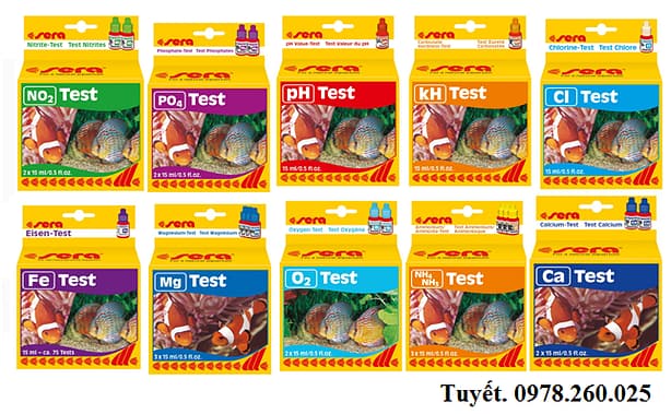 Test canxi, dụng cụ kiểm tra hàm lượng Canxi, test Sera - Đức - THIẾT BỊ – VẬT TƯ RT test sera