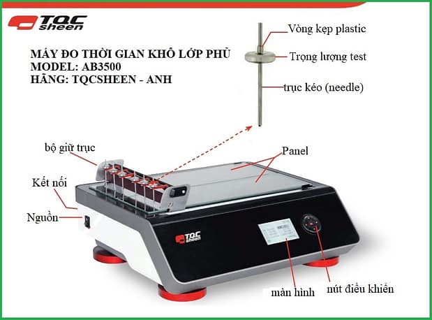 Máy đo thời gian khô màng sơn AB3500 (Drying Time Recorder)