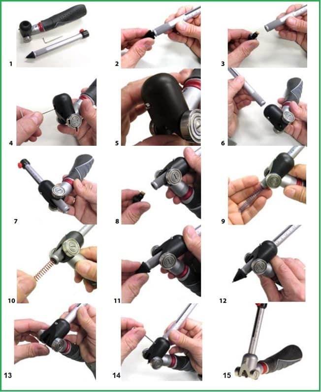 Cách sử dụng bút đo độ cứng sơn TQC (SP0010, SP0015) Cách sử dụng bút đo độ cứng sơn TQC (SP0010, SP0015)