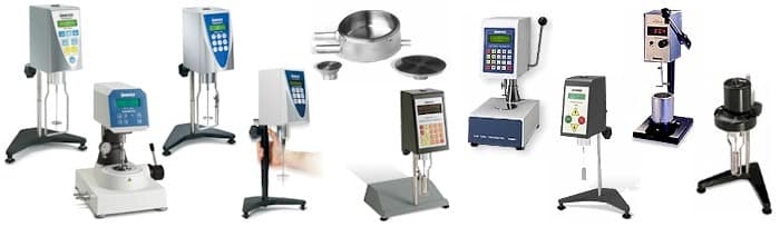 Danh mục thiết bị kiểm tra độ nhớt Brookfield