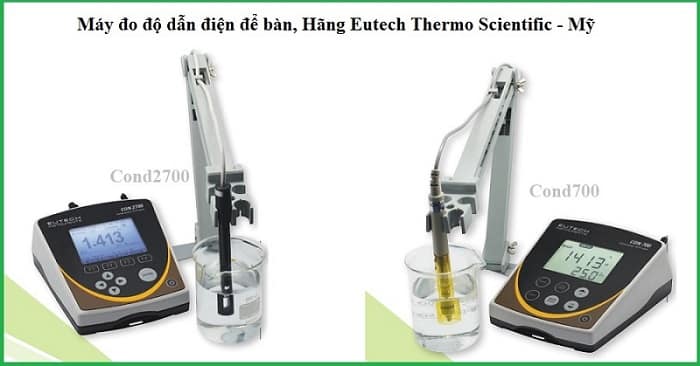 Máy đo độ dẫn điện để bàn COND2700, COND700