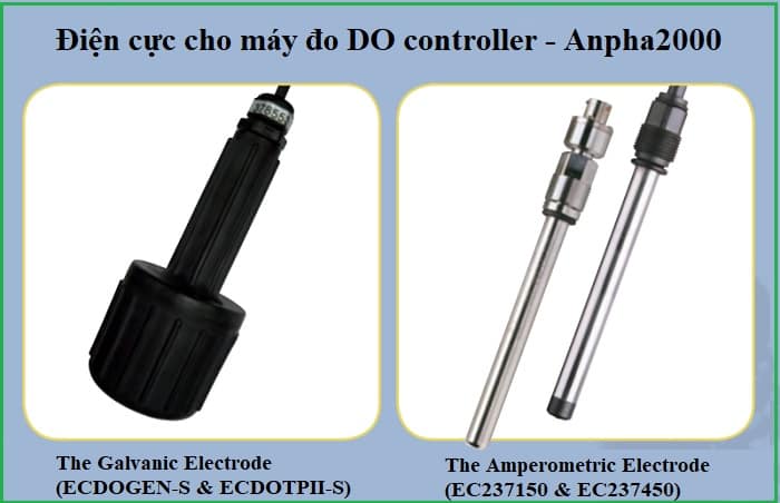 Điện cực DO cho máy đo DO controller Điện cực DO cho máy đo DO controller