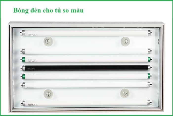 Tủ So Màu P60(6) Tilo Chính Hãng - So Màu Chính Xác - THIẾT BỊ – VẬT TƯ RT bong den so mau tilo