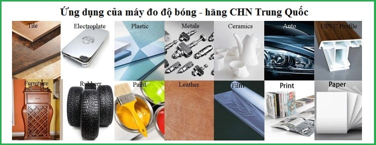 ứng dụng của máy đo độ bóng CHN Trung Quốc ứng dụng của máy đo độ bóng CHN Trung Quốc