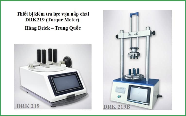 Máy đo lực vặn nắp chai DRK219 (Torque Meter) Trung Quốc