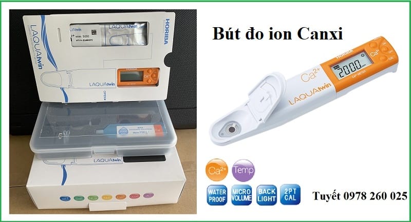 Sử dung bút đo Caxin xác định độ cứng của nước Sử dung bút đo Caxin xác định độ cứng của nước