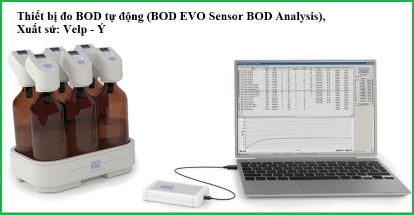Thiết bị đo BOD tự động Velp - Ý Thiết bị đo BOD tự động Velp - Ý