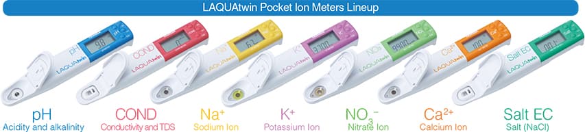 Cách xác định nồng độ ion dựa vào bút đo Horiba Cách xác định nồng độ ion dựa vào bút đo Horiba