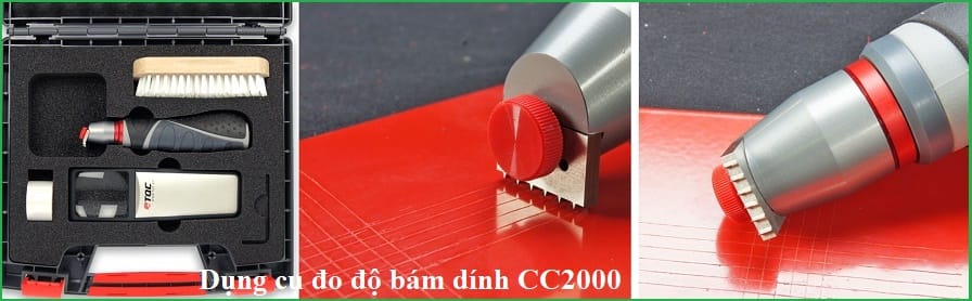 Hướng dẫn sử dụng dụng cụ đo độ bám dính sơn CC2000
