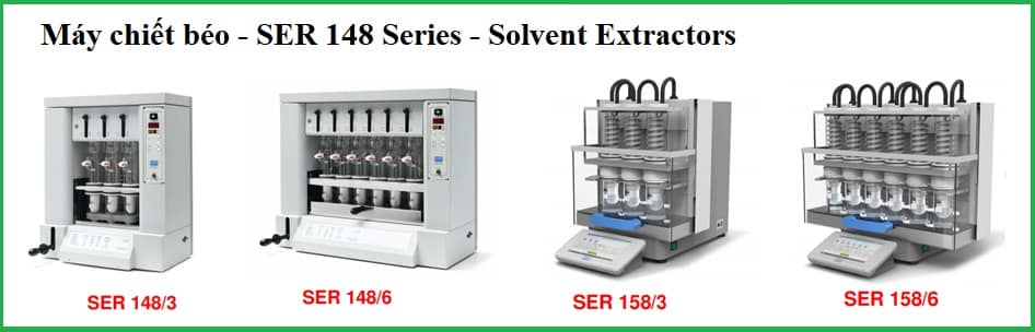 Máy chiết béo (3 và 6 vị trí) - Solvent Extractors